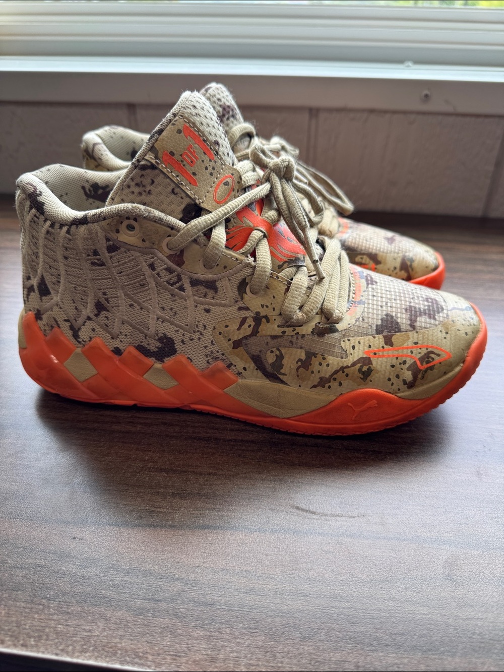 Puma LaMelo Ball MB.01 Digital Camo Men’s US 7 Used